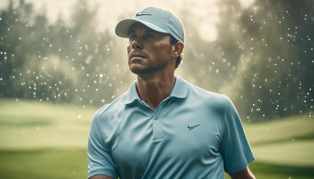 golf shirts beat sweat