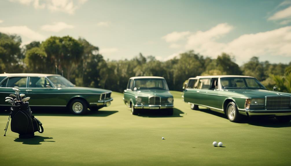 luxury rides for golfers