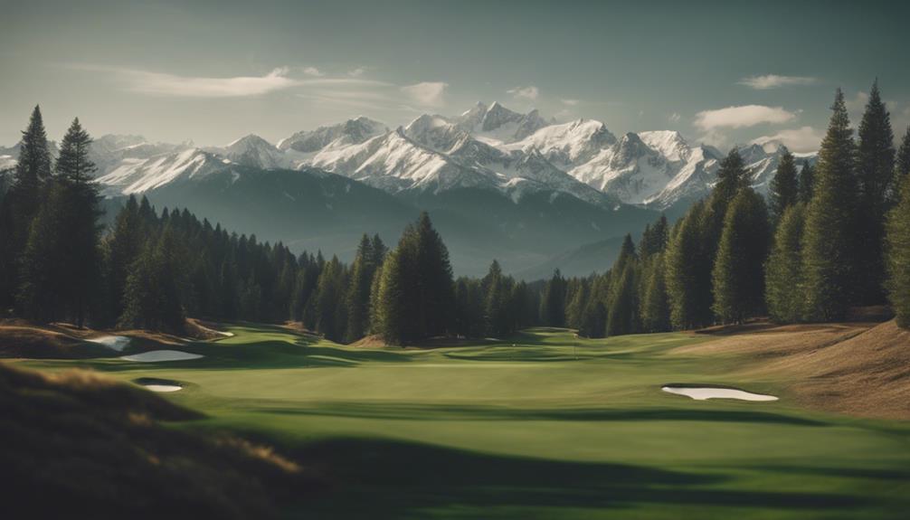 breathtaking mountain golf experiences