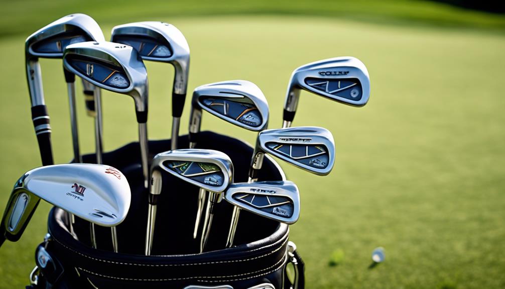 clubs for golf shots