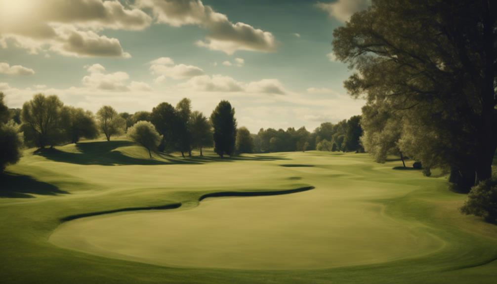 designing a golf course