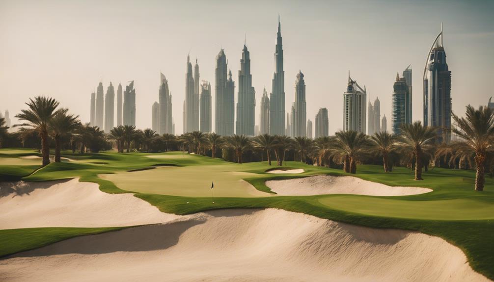 dubai s premier golf courses