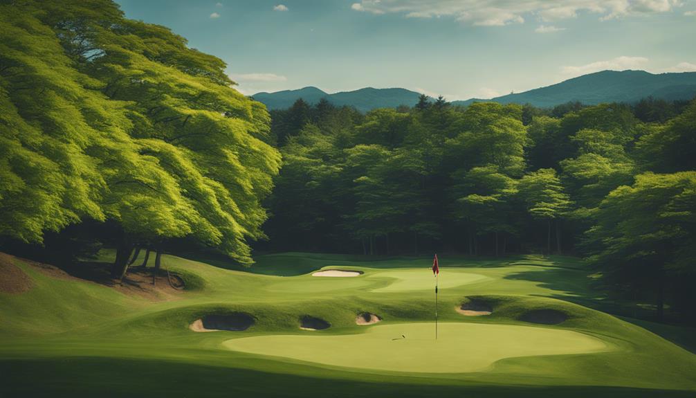 elegant golfing in karuizawa