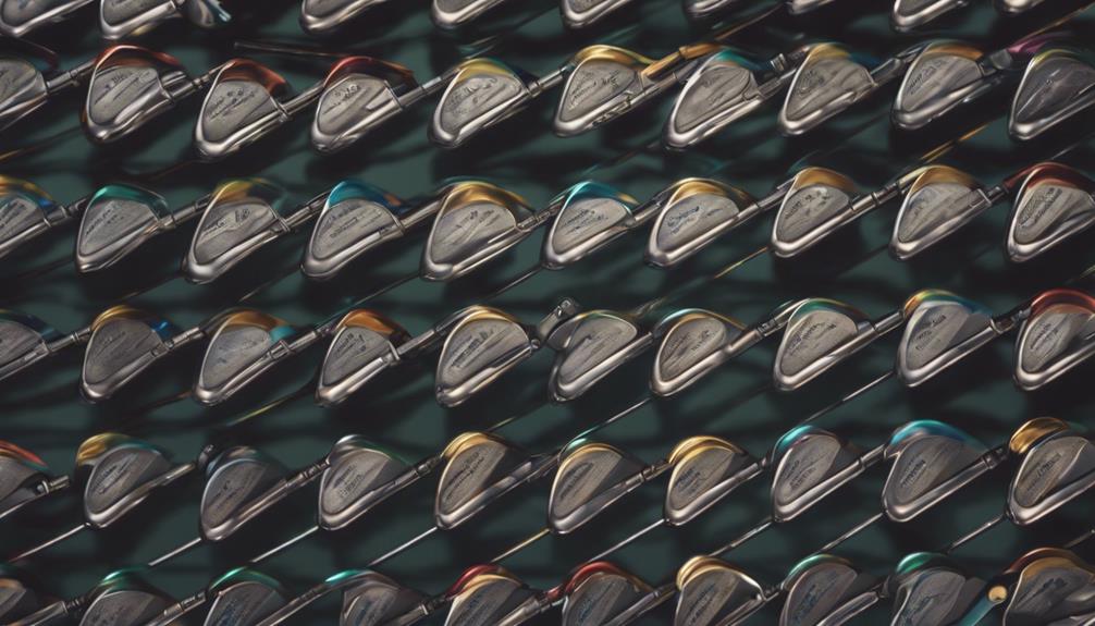 golf clubs by loft