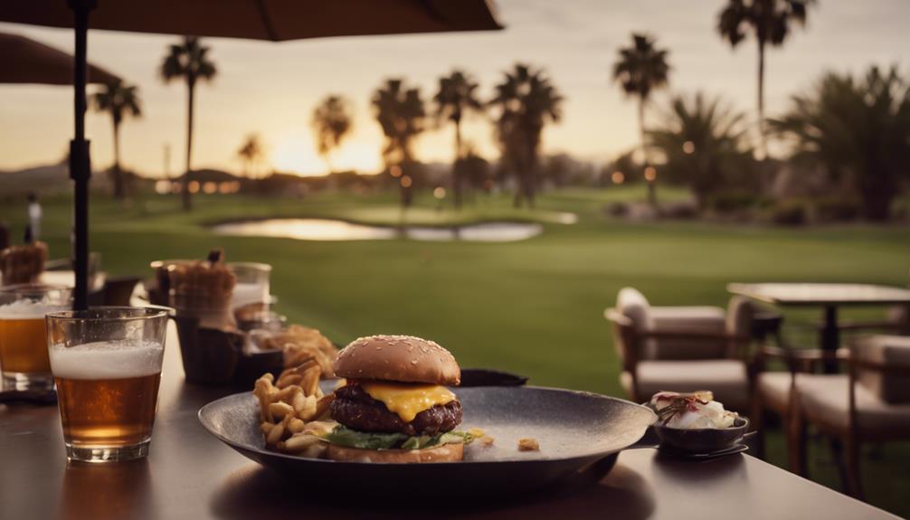 golf course dining choices