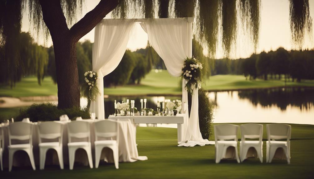 golf themed wedding dream venue