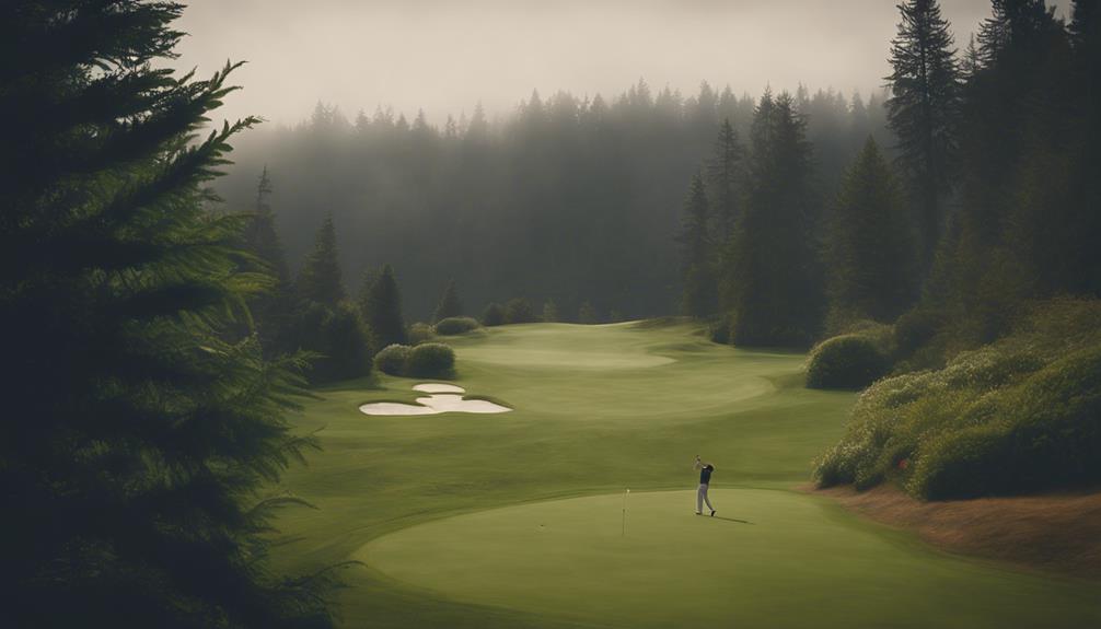 golfing in pacific northwest