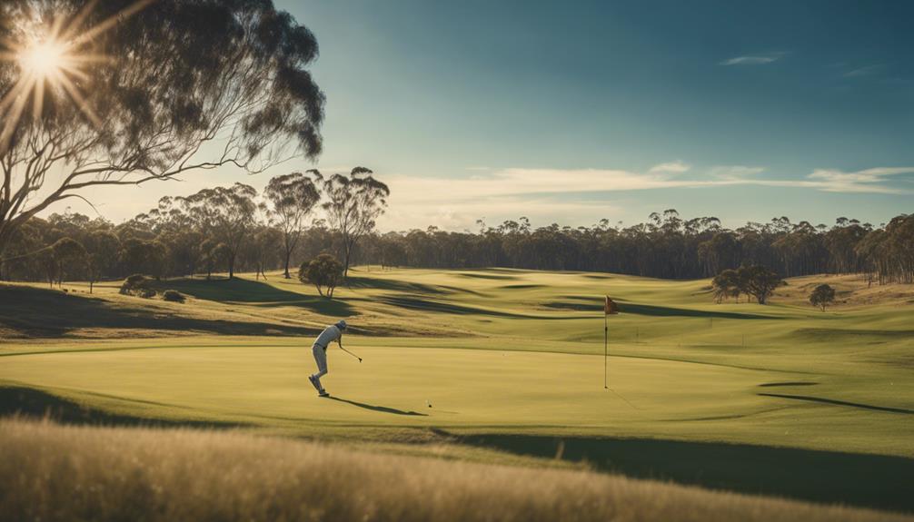 golfing paradise in queensland