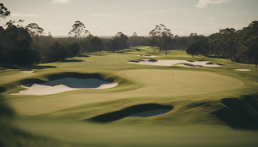 luxurious golfing in australia