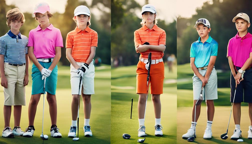 options for junior golfers