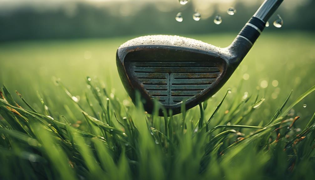 preventing rust on golf clubs