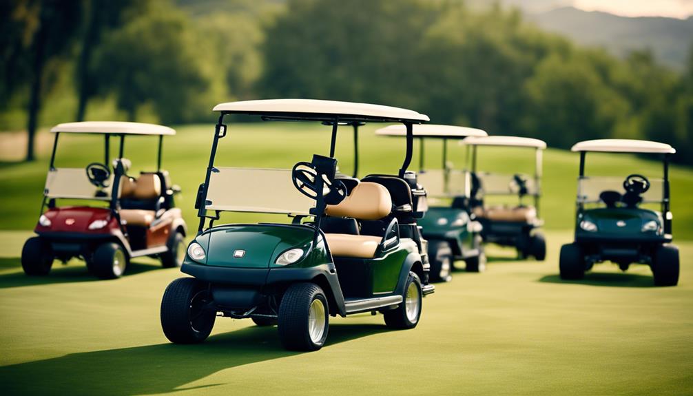 quality used club car golf carts