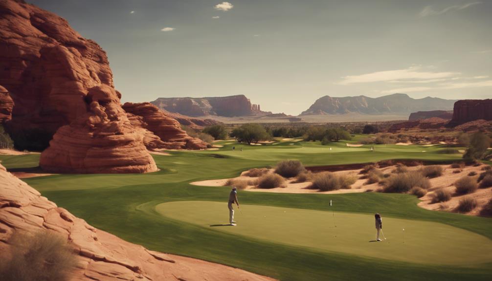 scenic golf in utah