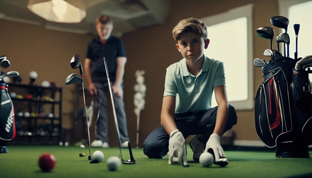 tailored equipment for juniors