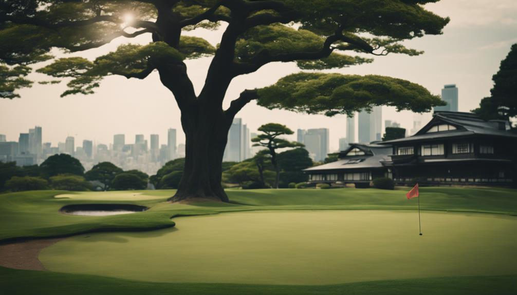 tokyo golf heritage shines