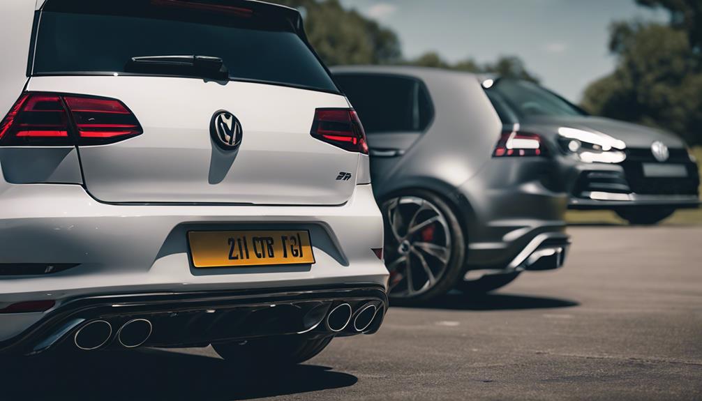 volkswagen golf gti comparison