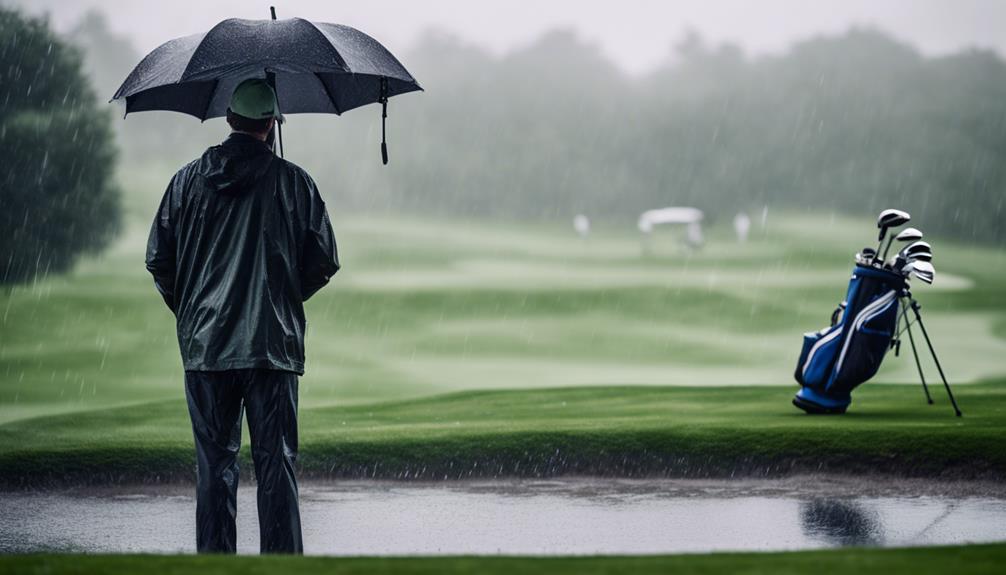 wet weather golf essentials