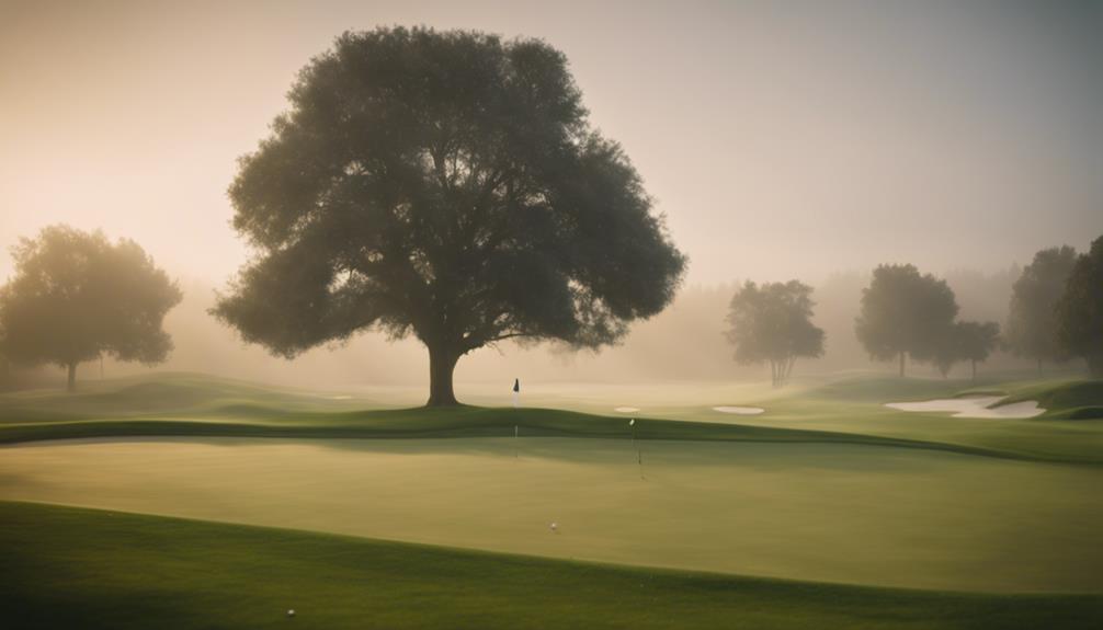 world class golf course ahead